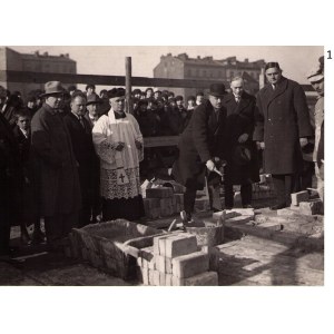 POŚWIĘCENIE KAMIENIA WĘGIELNEGO, ok. 1930