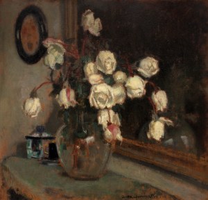 Alfons Karpiński (1875 Rozwadów - 1961 Kraków), Białe róże
