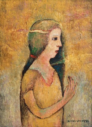 Ryszard Stryjec (1932 Lipniszki k. Lidy-1997 Gdańsk), Portret kobiety, 1995