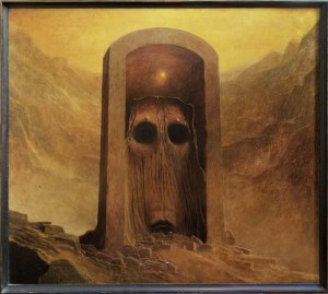 Zdzisław Beksiński (1929 Sanok - 2005 Warszawa), Brama, 1971