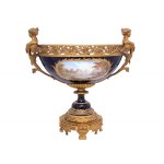 Jacquardiniera, in the type of Sèvres wares, 2nd half of the 19th century.