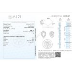 Prírodný diamant 0,08ct Si AIG Milan