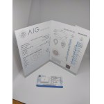 Diament naturalny 0.09 ct Si AIG Milan