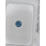 Diament naturalny 0.17 ct I1 AIG Milan