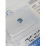 Diament naturalny 0.17 ct I1 AIG Milan