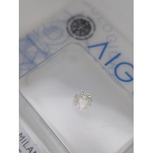 Diament naturalny 0.20 ct I3 AIG Milan