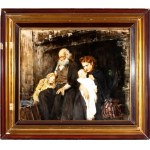 FRANCESCO LONGO MANCINI (Catania 1880-Roma 1954), Family portrait