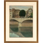 CARLO SOCRATE (Mezzanabigli 1889-Roma 1967), Ponte Mazzini in Rome