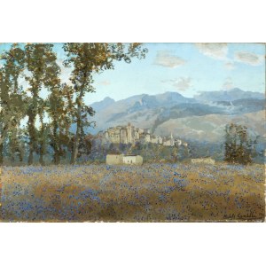 MICHELE CASCELLA (Ortona 1892-Milano 1989), Landscape of Abruzzo