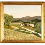 RICCARDO FRANCALANCIA (Assisi 1886-Roma 1965), Gallese landscape