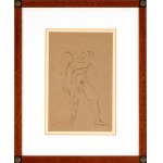 FILIPPO DE PISIS (Ferrara 1896-Brugherio 1956), Male nude