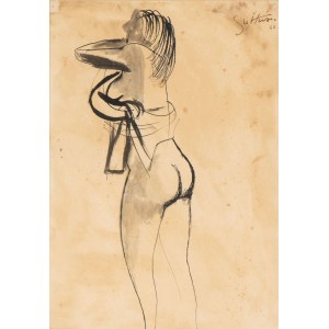 RENATO GUTTUSO (Bagheria 1911-Roma 1987), Female Nude