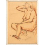 FRANCO FRANCESE (Milano 1920-1996), Seated female nudity