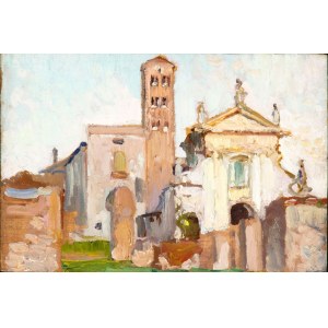 CARLO QUAGLIA (Terni 1903-Roma 1970), Santa Francesca Romana