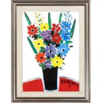 SANTE MONACHESI (Macerata 1910-Roma 1991), Vase of flowers