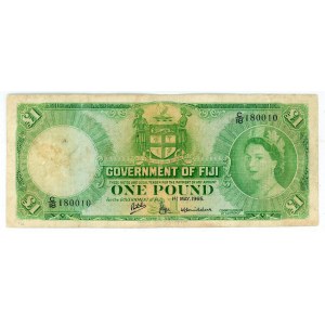 Fiji 1 Pound 1965