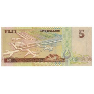Fiji 5 Dollars 2002