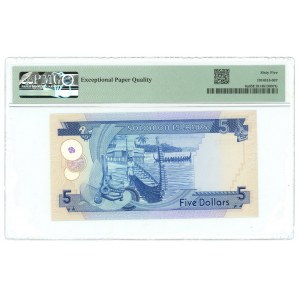 Solomon Islands 5 Dollars 1977 (ND) PMG 65 EPQ Gem Uncirculated
