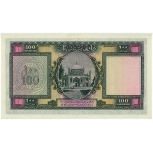 Afghanistan 100 Afghanis 1939 SH 1318