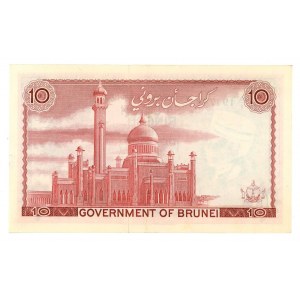 Brunei 10 Ringgit 1967