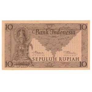 Indonesia 10 Rupiah 1952