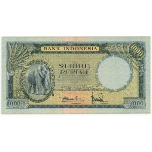 Indonesia 1000 Rupiah 1957