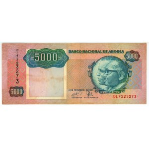 Angola 5000 Kwanzas 1991