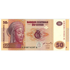 Congo Democratic Republic 50 Francs 2007
