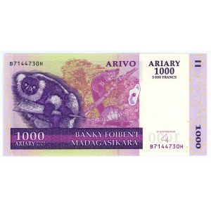 Madagascar 1000 Ariary 2004