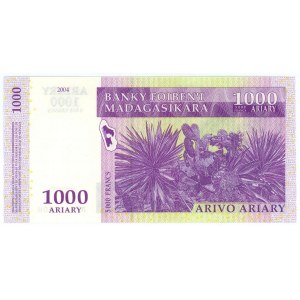 Madagascar 1000 Ariary 2004