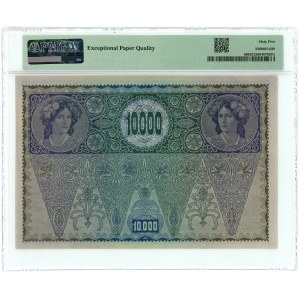 Austria 10000 Kronen 1918 - 1919 (ND) PMG 65 EPQ Gem UNC