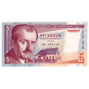 Germany - FRG 5 Schilling 2019 Specimen Porshe 356