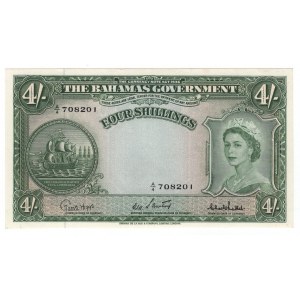 Bahamas 4 Shillings 1953 (ND)