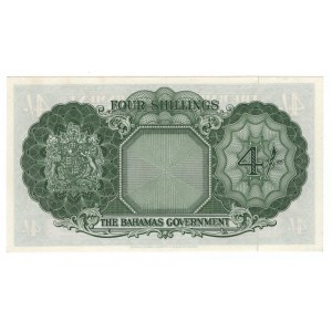 Bahamas 4 Shillings 1953 (ND)