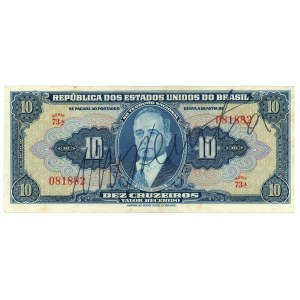 Brazil 10 Cruzeros 1943 (ND)