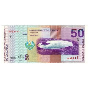 El Salvador 50 Colones 1997