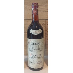 Nino Negri Riserva Fracia 0,75L 12,5% rocznik 1970