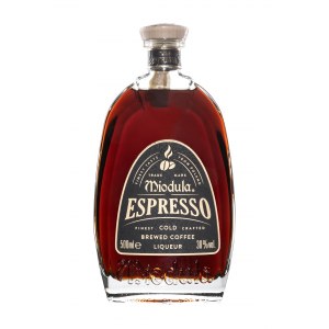 Miodula Espresso Cold Brewed Coffee Liqueur 0,5L 30% w drewnianym opakowaniu