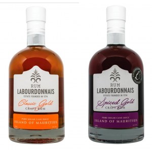 Republika Mauritiusuu Labourdonnais Classic Gold Craft Rum 0,2L 40% Labourdonnais Spiced Gold Craft Rum 0,2L 40% Zestaw - 2 sztuki