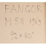 Wojciech Fangor (1922 Warschau - 2015 Warschau), M 58, 1969