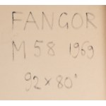 Wojciech Fangor (1922 Varšava - 2015 Varšava), M 58, 1969