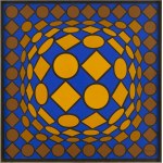 Victor Vasarely (1906 Pécs - 1997 Paris), Pint-Do, 1973