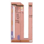 Jan Berdyszak (1934 Zawory - 2014 Poznań), Passe-par-tout - mieniące się, 1990-1992