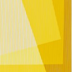 Julian Stanczak (1928 Borownica - 2017 Seven Hills, Ohio), Sharing in Yellow, 1970