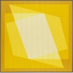 Julian Stańczak (1928 Borownica - 2017 Seven Hills, Ohio), Sharing in Yellow, 1970