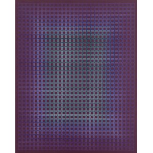 Julian Stańczak (1928 Borownica - 2017 Seven Hills, Ohio), Diminishing Light IV, 1981