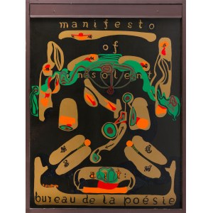 Andrzej Partum (1938 Warszawa - 2002 Warszawa), Manifest sztuki bezczelnej (Manifesto of insloent art)
