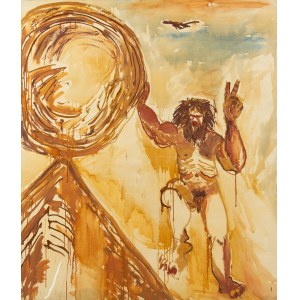 Ryszard Woźniak (geb. 1956, Białystok), Der Erfolg des Sisyphos, 1984