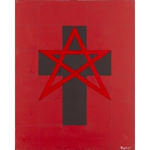 Jerzy Truszkowski (b. 1961, Warsaw), Her Star on His Cross, 1984