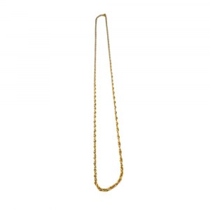 Chain with a twisted weave